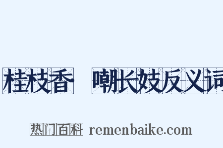 桂枝香·嘲长妓反义词是什么意思的图片